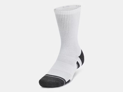 UA Unisex Performance Tech 6 Pack Crew Socks
