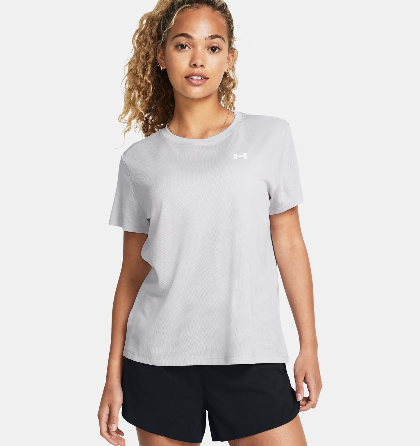 UA Tech Textured Short Sleeve Tee Shirt