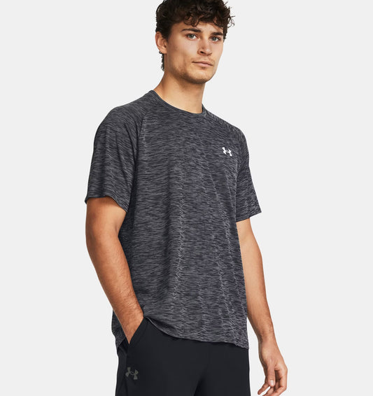 UA Tech Textured Short Sleeve Tee Shirt