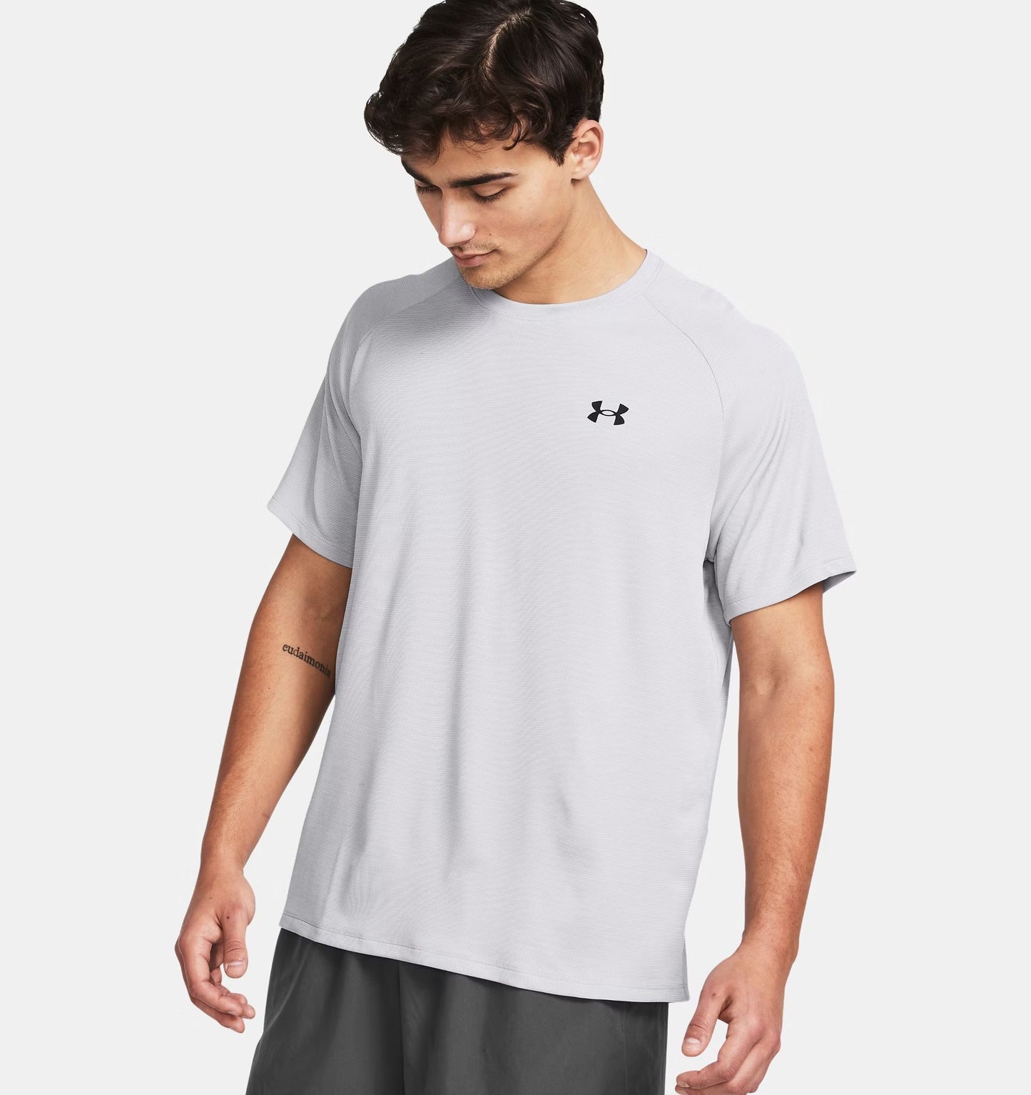 UA Tech Textured Short Sleeve Tee Shirt