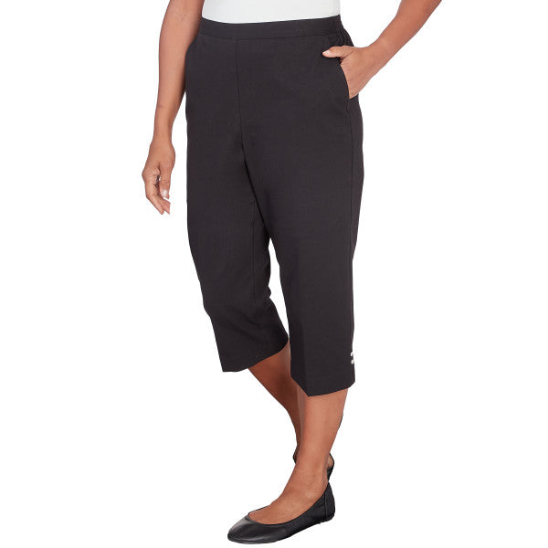 Twill Capri Pant