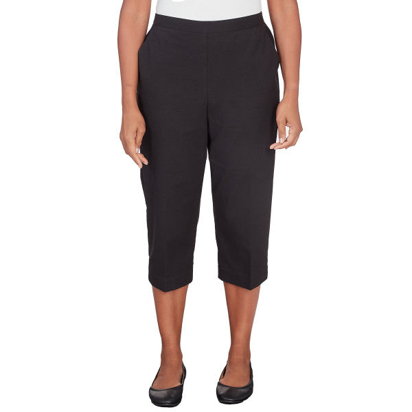 Twill Capri Pant