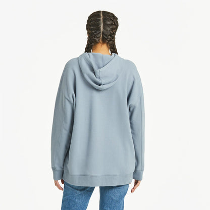 Women Oversized Fleece Hoodie