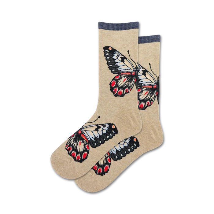 Women Butterfly Socks