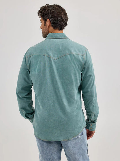 Wrangler Retro Premium Long Sleeve Shirt Modern Fit
