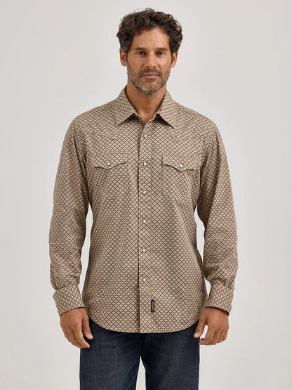 Wrangler Retro Premium Long Sleeve Shirt Modern Fit