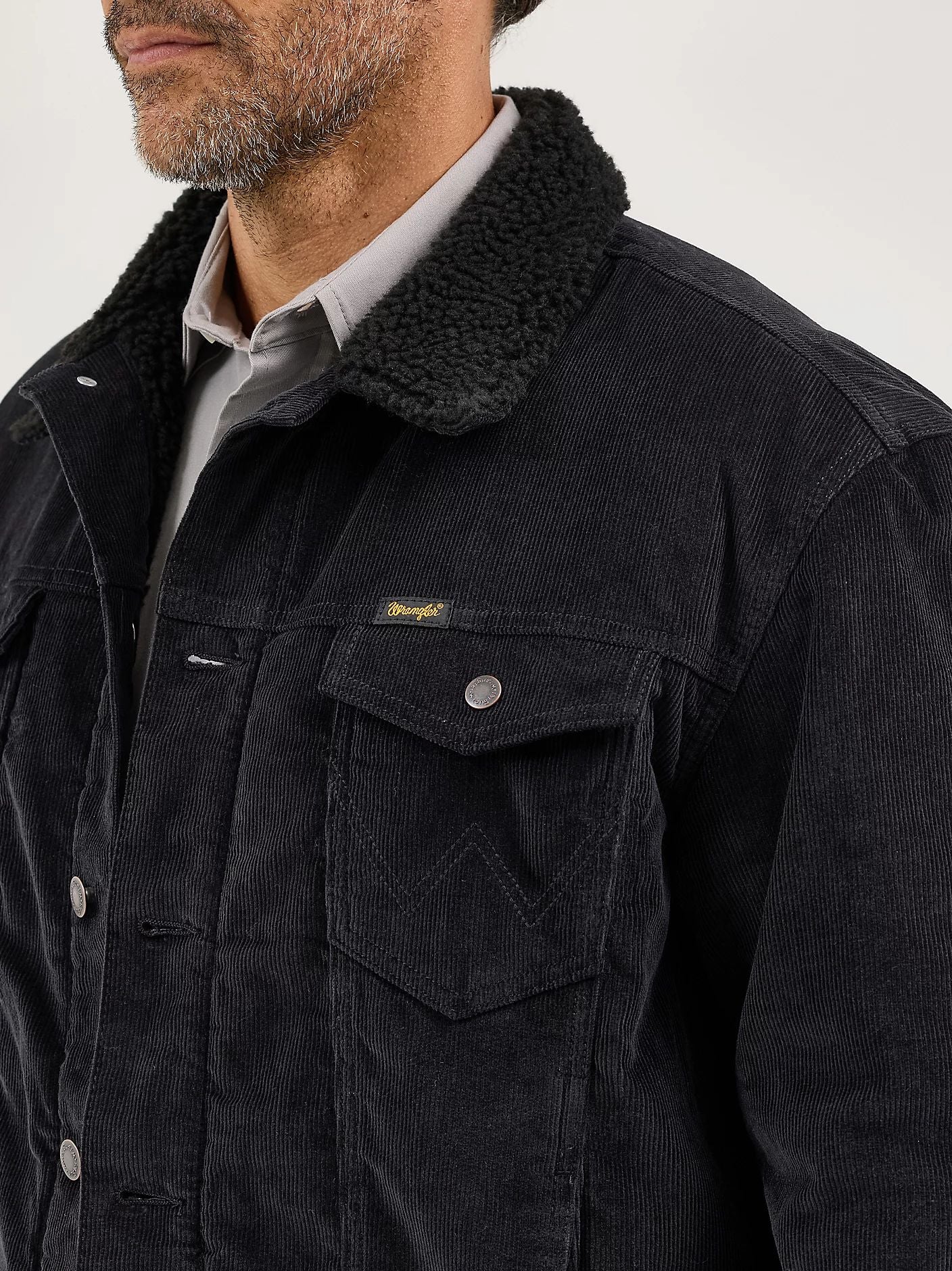 Wrangler Sherpa Lined Corduroy Jacket – EssentialApparel.com