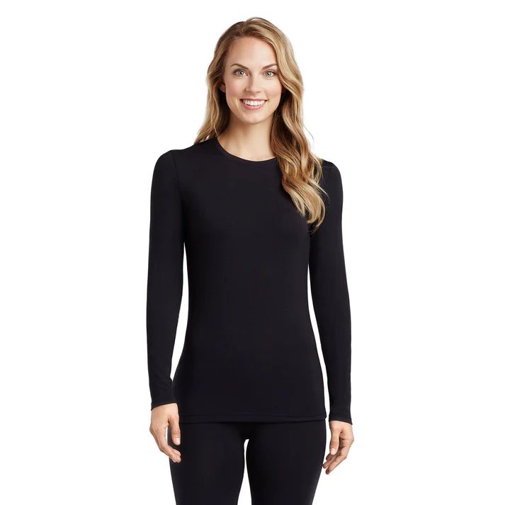 Softwear With Stretch Long Sleeve Crew Neck Shirt