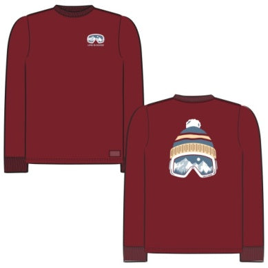 Long Sleeve Crusher Tee Ski Googles