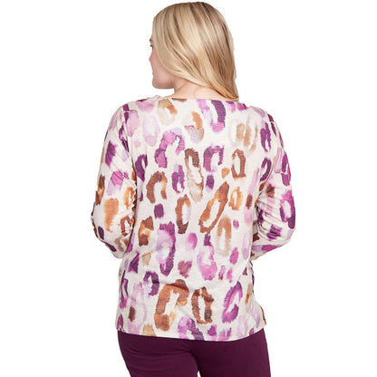 Urban Legend Drama Animal Knit Top