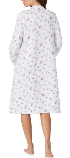 Long Sleeve Zip Front Robe