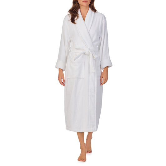 French Terry Wrap Robe