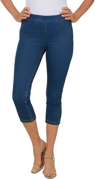 Slim Leg Capri Length Ultra Stretch Pants