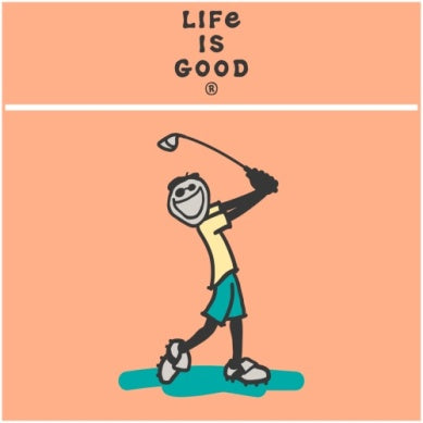 Short Sleeve Crusher Lite Tee Jake Golf Swing