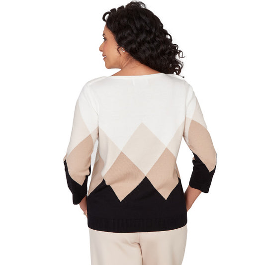 Seville Argyle Sweater
