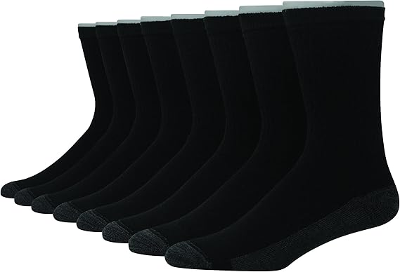12 Pack Mens Crew Socks