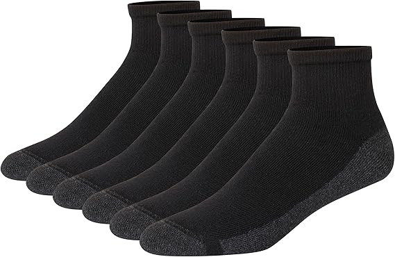 6 Pack Max Cushion Ankle Socks