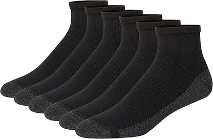 6 Pack Max Cushion Ankle Socks