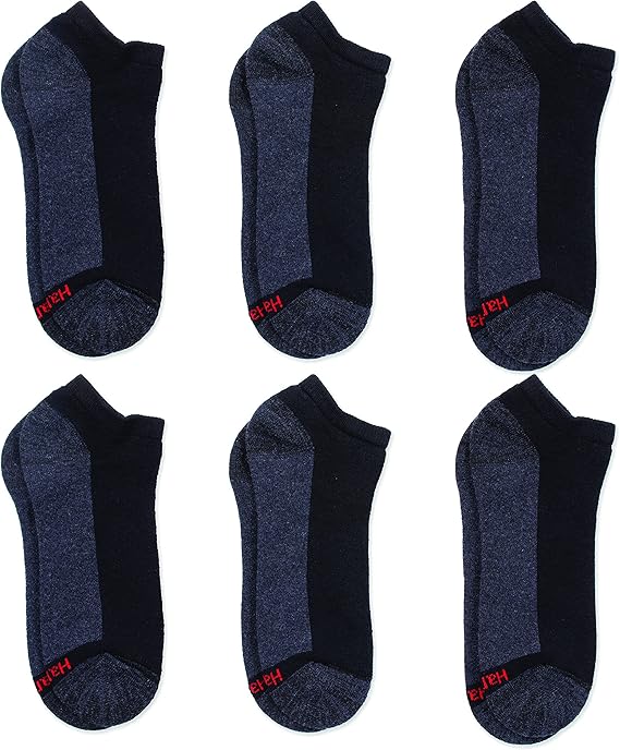 6 Pack Max Cushion Low Cut Socks