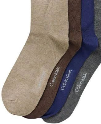 Mens 4 Pack Rayon From Bamboo Dress Crew Sock