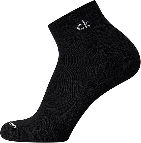 Mens 6 Pack Quarter Sock