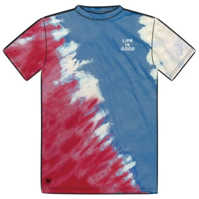 Short Sleeve Crusher Tee Tie Dyed