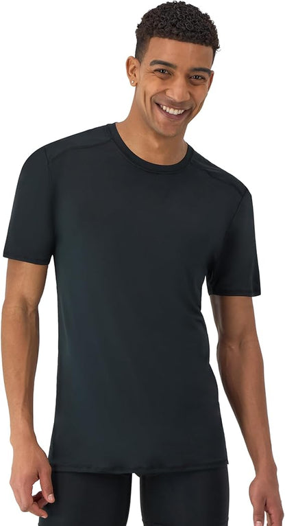 Mens Premium Moves Crew Neck Tee With Mesh Back 2 Pack