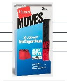 Hanes Moves Premium Mens Anti Chafe X Temp Trunks 2 Pack