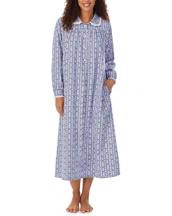 Long Sleeve Flannel Nightgown