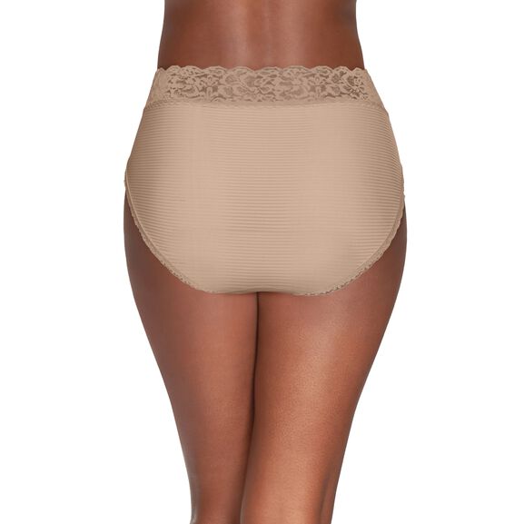 Flattering Lace Hi Cut Brief