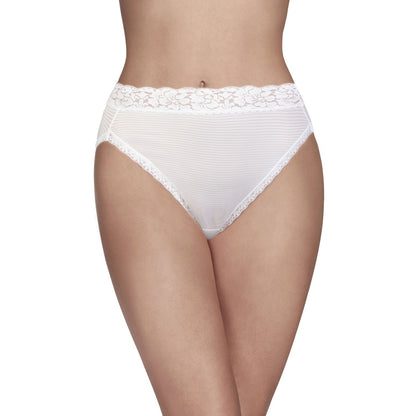 Flattering Lace Hi Cut Brief