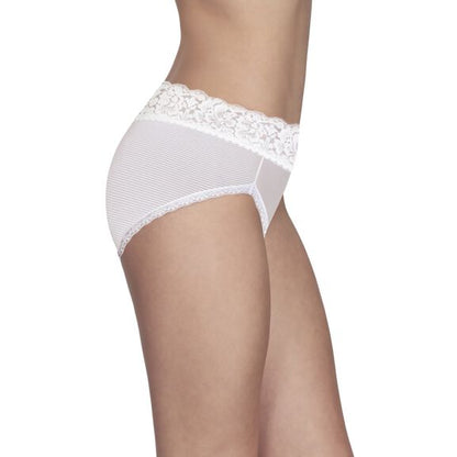 Flattering Lace Hi Cut Brief