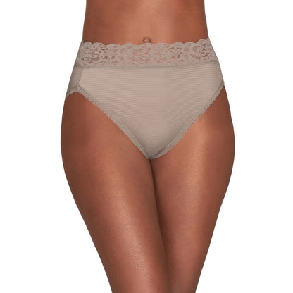 Flattering Lace Hi Cut Brief