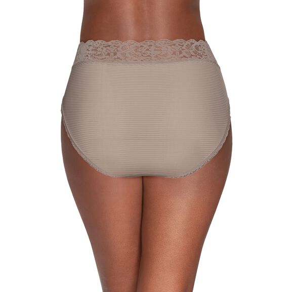 Flattering Lace Hi Cut Brief