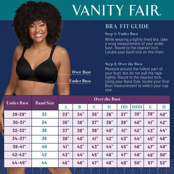 Beyond Comfort Full Figure Wirefree Bra