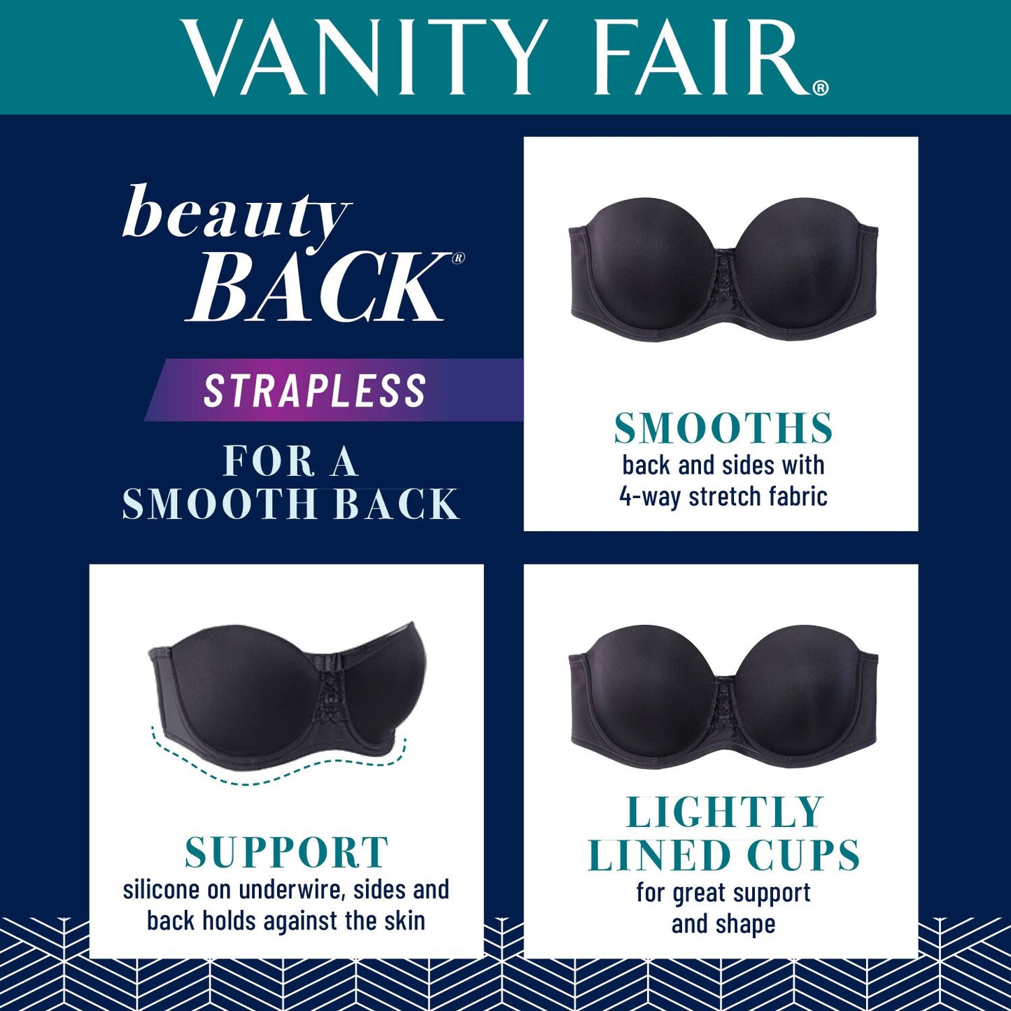 Beauty Back Strapless Bra