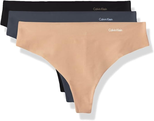 Women's Invisibles Thong - 3 Pack