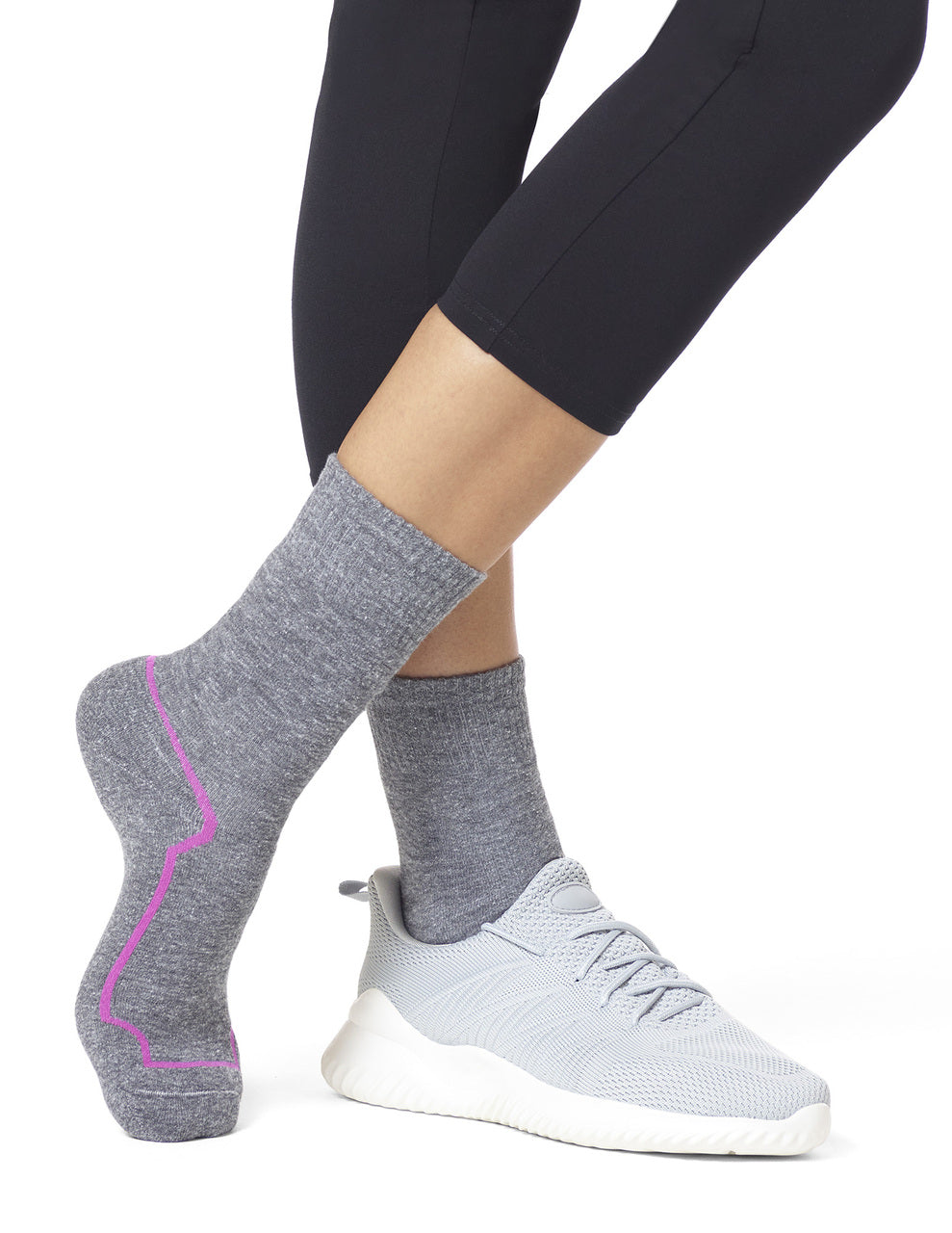 Eco Sport Walking Crew Sock 2 Pack