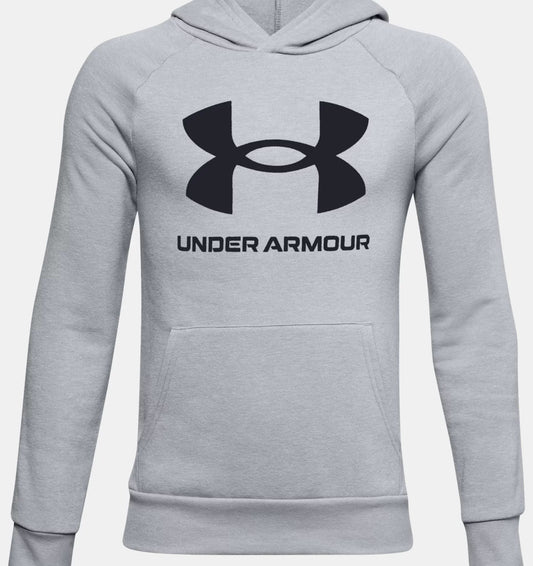 Boy's UA Rival Fleece Big Logo Hoodie
