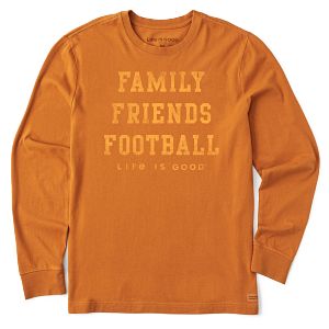 Men Long Sleeve Crusher Family Friends Tee Shirts