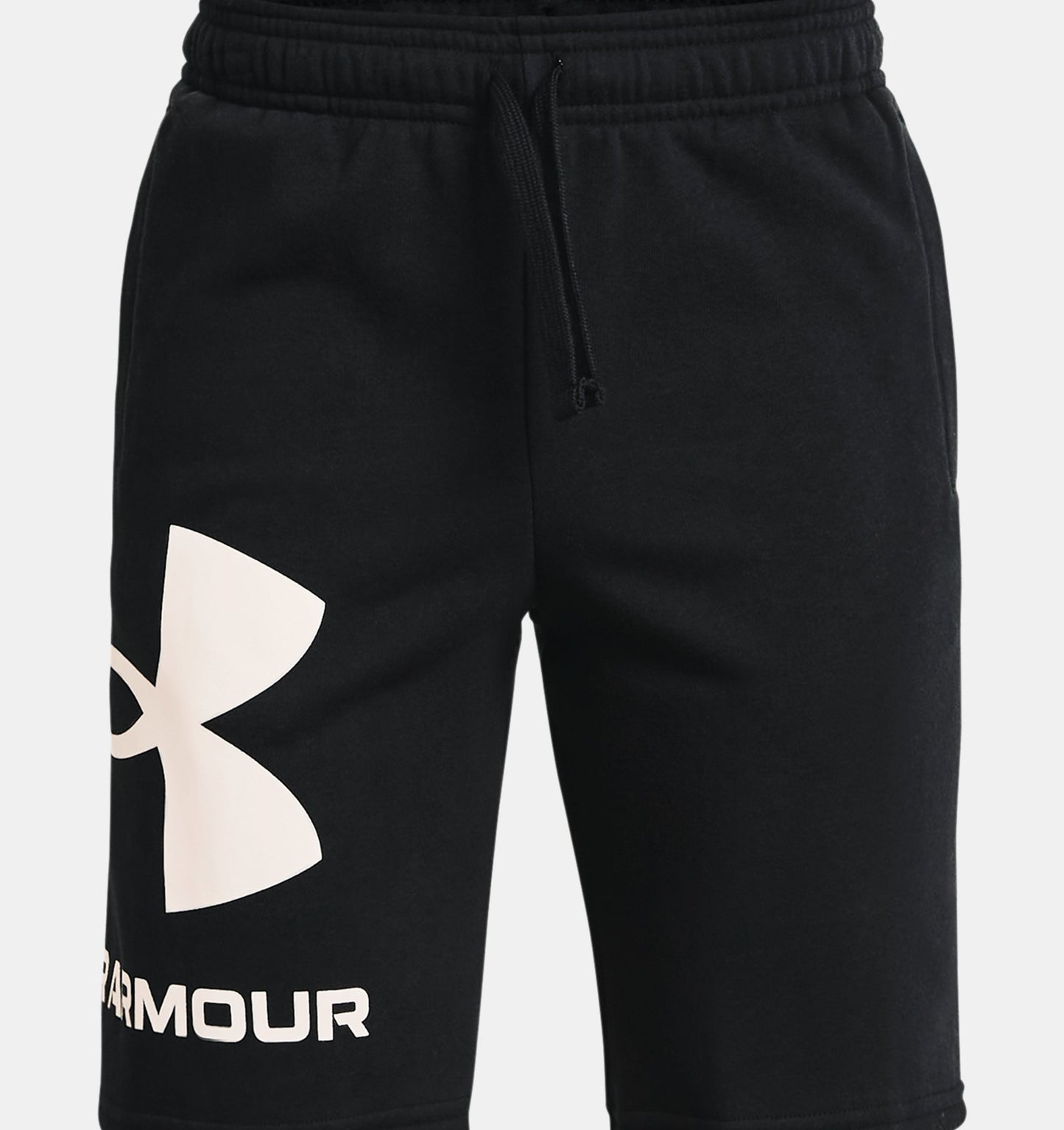 Boys' UA Rival Fleece Big Logo Shorts