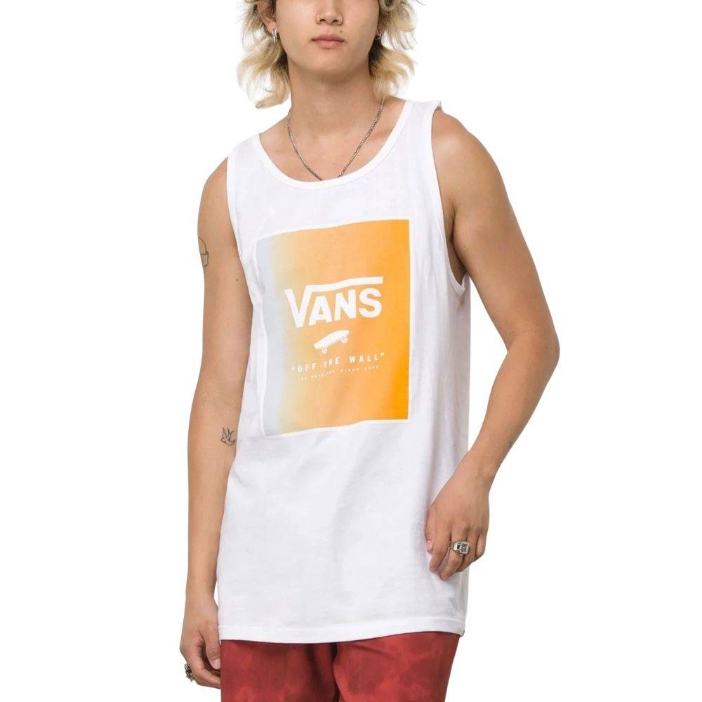 Boys Print Box Tank Top