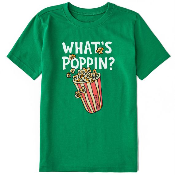 Kids Crusher Whats Poppin Tee Shirt