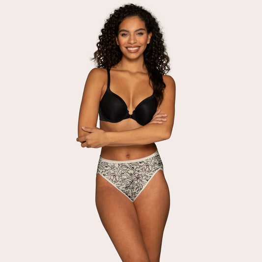 Body Shine Illumination Hi Cut Brief