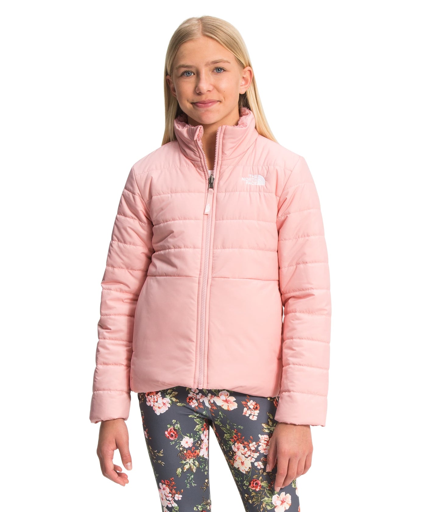 Girls' Reversible Mossbud Swirl Jacket