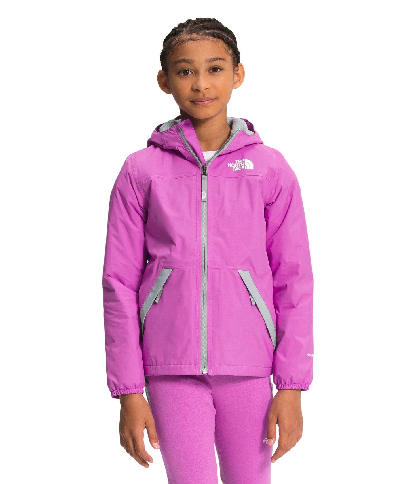 Girls' Warm Storm Rain Jacket