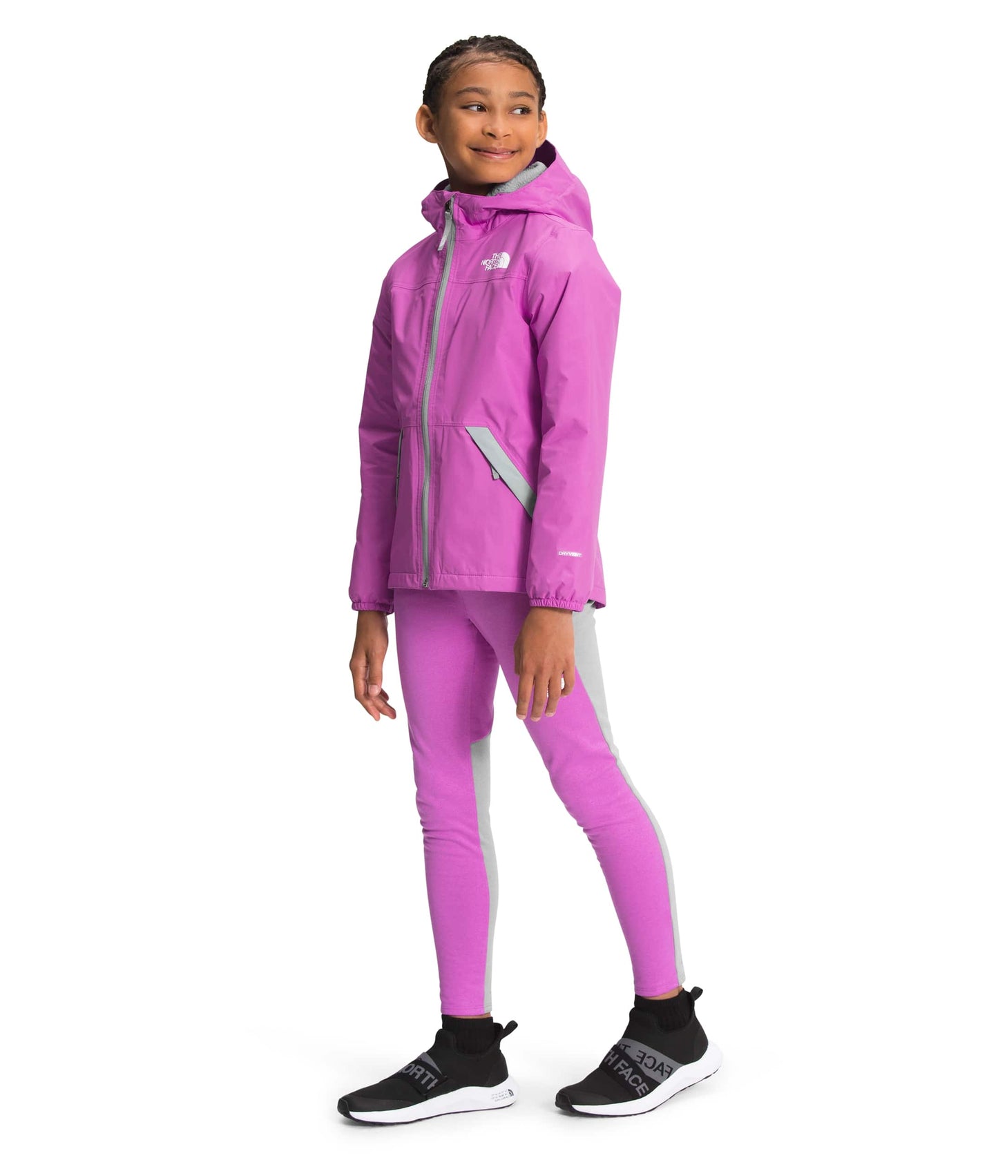 Girls' Warm Storm Rain Jacket