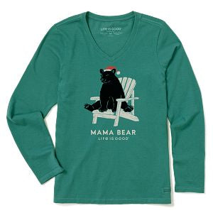 Crusher Mama Bear Long Sleeve Tee Shirt
