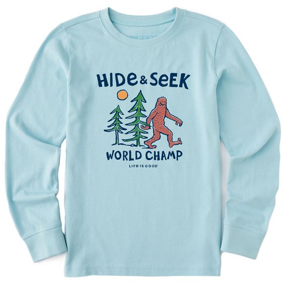 Kids Crusher Hide & Seek Long Sleeve Tee Shirt