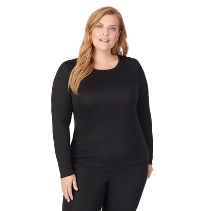 Climatesmart Long Sleeve Crew Neck Shirt Plus Size